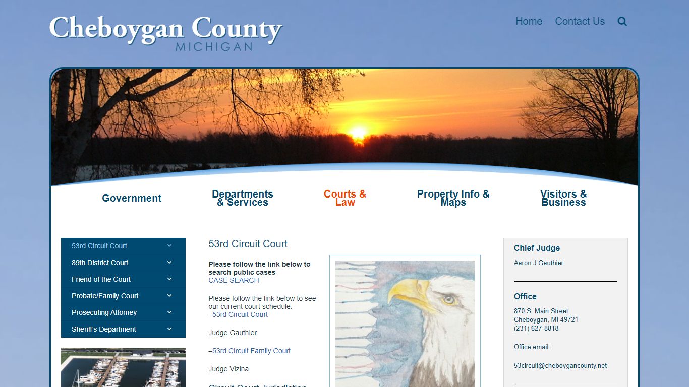 53rd Circuit Court - Cheboygan County Michigan
